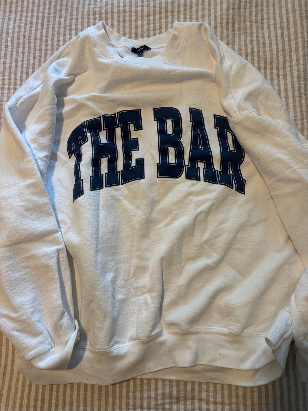 THE BAR crewneck
